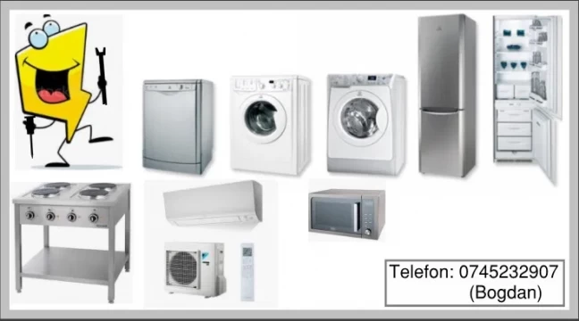 Reparații electrocasnice la domiciliu